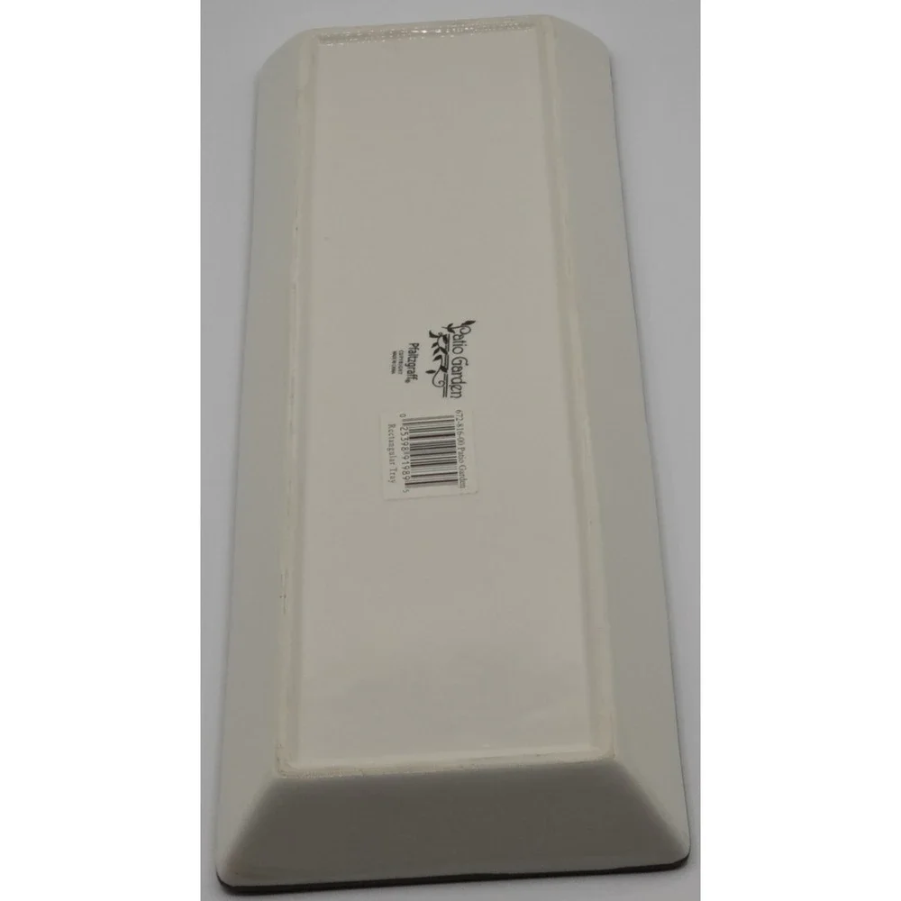 Pfaltzgraff Patio Garden Serving Tray 16